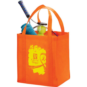 Personalise Big Grocery Non-Woven Tote with Logo | Eco Gifts