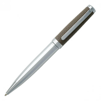 Personalise Ballpoint Pen Hamilton Taupe - Custom Eco Friendly Gifts Online