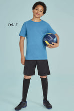 Custom Sporty Kids Raglan Sleeve T-shirt with Logo
