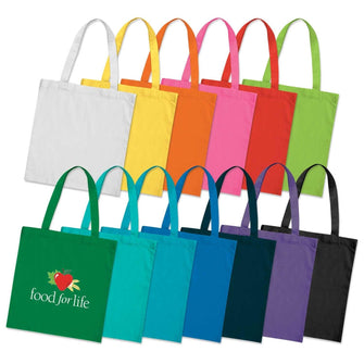 Personalise Sonnet Cotton Tote Bag - Colours - Custom Eco Friendly Gifts Online