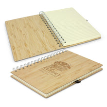 Personalise Bamboo Notebook - Custom Eco Friendly Gifts Online
