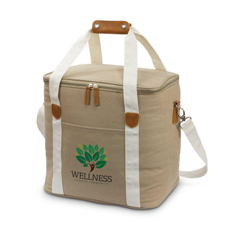 Personalise Canvas Cooler Bag - Custom Eco Friendly Gifts Online
