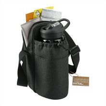 Personalise Traver RPET Adjustable Bottle Sling Cooler w/ Pouch with Logo | Eco Gifts