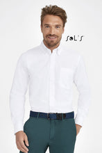 Custom Bel Air Long Sleeve Cotton Twill Men's Shirt with Logo