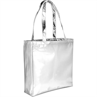 Personalise Runway Metallic Tote with Logo | Eco Gifts