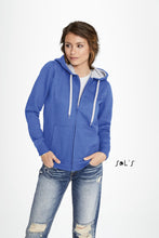 Custom Soul Women's Contrasted Jacket With Lined Hood with Logo