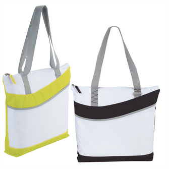 Personalise Upswing Zippered Convention Tote with Logo | Eco Gifts
