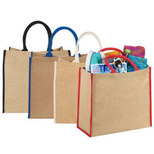 Personalise Large Jute Tote with Logo | Eco Gifts