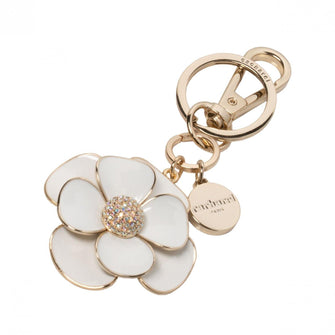Personalise Key Ring Madeleine White - Custom Eco Friendly Gifts Online