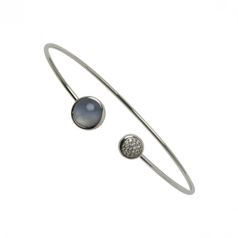 Personalise Bracelet Iris Light Blue - Custom Eco Friendly Gifts Online