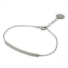 Personalise Bracelet Courbe Silver - Custom Eco Friendly Gifts Online