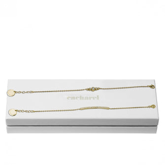 Personalise Set Cacharel Gold (bracelet) - Custom Eco Friendly Gifts Online
