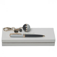 Personalise Set Bird Blue (ballpoint Pen & Key Ring) - Custom Eco Friendly Gifts Online