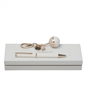 Personalise Set Cacharel (ballpoint Pen & Key Ring) - Custom Eco Friendly Gifts Online