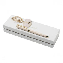 Personalise Set Beaubourg Light Pink (ballpoint Pen & Key Ring) - Custom Eco Friendly Gifts Online