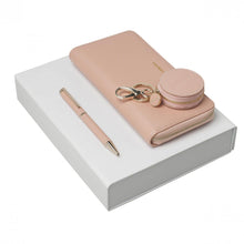 Personalise Set Bagatelle Rose (ballpoint Pen, Key Ring & Lady Purse) - Custom Eco Friendly Gifts Online
