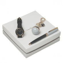 Personalise Set Bird Blue (ballpoint Pen, Key Ring & Watch) - Custom Eco Friendly Gifts Online
