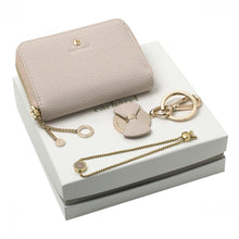 Personalise Set Cacharel Light Pink (key Ring, Mini Wallet & Bracelet) - Custom Eco Friendly Gifts Online