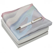 Personalise Set Cacharel (ballpoint Pen & Silk Scarf) - Custom Eco Friendly Gifts Online