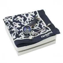 Personalise Set Hirondelle (watch, Bracelet & Silk Scarf) - Custom Eco Friendly Gifts Online