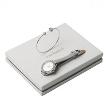 Personalise Set Iris Light Blue (watch & Bracelet) - Custom Eco Friendly Gifts Online