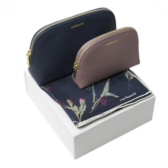 Personalise Set Cacharel (silk Scarf & Small Dressing case) - Custom Eco Friendly Gifts Online