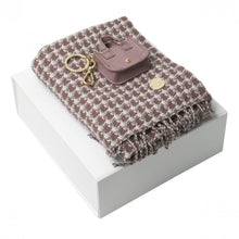 Personalise Set Cacharel Taupe (key Ring & Scarve) - Custom Eco Friendly Gifts Online