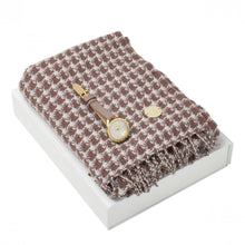 Personalise Set Cacharel Taupe (watch & Scarve) - Custom Eco Friendly Gifts Online