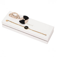 Personalise Set Beaubourg Black (key Ring & Bracelet) - Custom Eco Friendly Gifts Online