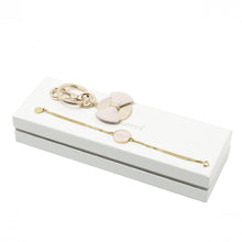Personalise Set Beaubourg Light Pink (key Ring & Bracelet) - Custom Eco Friendly Gifts Online
