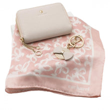 Personalise Set Cacharel Light Pink (key Ring, Mini Wallet & Silk Scarf) - Custom Eco Friendly Gifts Online
