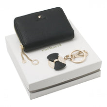 Personalise Set Beaubourg Black (key Ring & Mini Wallet) - Custom Eco Friendly Gifts Online