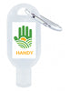 30ml Hand Sanitiser With Carabiner - 75% Ethyl-alcohol