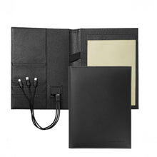 Personalise Folder A5 + Power Bank Storyline Black - Custom Eco Friendly Gifts Online