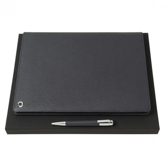 Personalise Set Hugo Boss (ballpoint Pen & Conference Folder A4) - Custom Eco Friendly Gifts Online