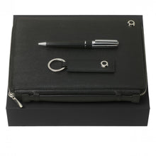 Personalise Set Hugo Boss (ballpoint Pen, Conference Folder A5 & Key Ring) - Custom Eco Friendly Gifts Online