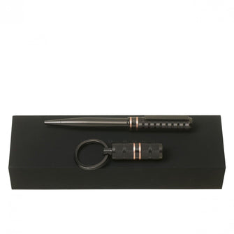 Personalise Set Level Structure Gun (ballpoint Pen & Key Ring) - Custom Eco Friendly Gifts Online