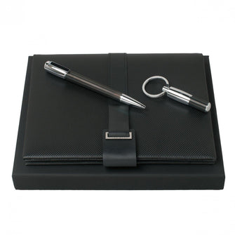 Personalise Set Pure (ballpoint Pen, Folder A5 & Key Ring) - Custom Eco Friendly Gifts Online