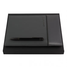 Personalise Set Explore Brushed (ballpoint Pen & Folder A5) - Custom Eco Friendly Gifts Online