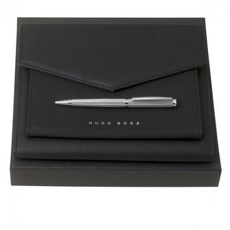 Personalise Set Sophisticated (ballpoint Pen & Folder A5) - Custom Eco Friendly Gifts Online