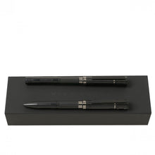 Personalise Set Mechanic Black (ballpoint Pen & Fountain Pen) - Custom Eco Friendly Gifts Online