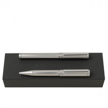 Personalise Set Step Chrome (ballpoint Pen & Fountain Pen) - Custom Eco Friendly Gifts Online