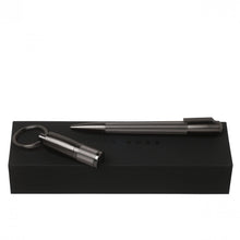Personalise Set Pure Matte Dark Chrome (ballpoint Pen & Usb Stick) - Custom Eco Friendly Gifts Online