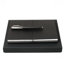 Personalise Set Hugo Boss (rollerball Pen & Note Pad A5) - Custom Eco Friendly Gifts Online