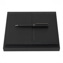 Personalise Set Hugo Boss Black (ballpoint Pen & Folder A5) - Custom Eco Friendly Gifts Online