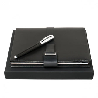 Personalise Set Pure (rollerball Pen & Folder A5) - Custom Eco Friendly Gifts Online