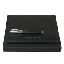 Personalise Set Hugo Boss Black (rollerball Pen & Folder A5) - Custom Eco Friendly Gifts Online