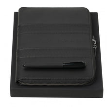 Personalise Set Hugo Boss (rollerball Pen & Conference Folder A5) - Custom Eco Friendly Gifts Online