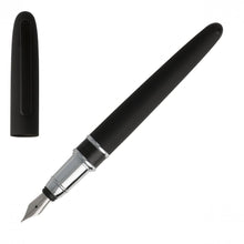 Personalise Fountain Pen Stripe Soft Black - Custom Eco Friendly Gifts Online