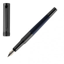 Personalise Fountain Pen Dual Gun/ Navy - Custom Eco Friendly Gifts Online